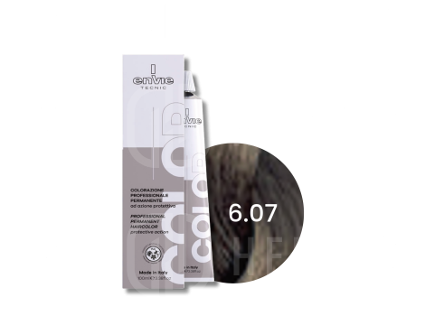 ENVIE HAIR COLOR profesjonalna trwała farba do włosów 100 ml | 6.07