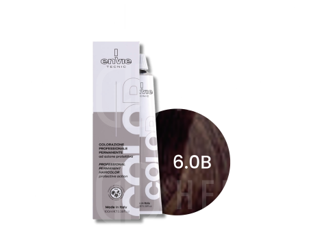 ENVIE HAIR COLOR profesjonalna trwała farba do włosów 100 ml | 6.0B