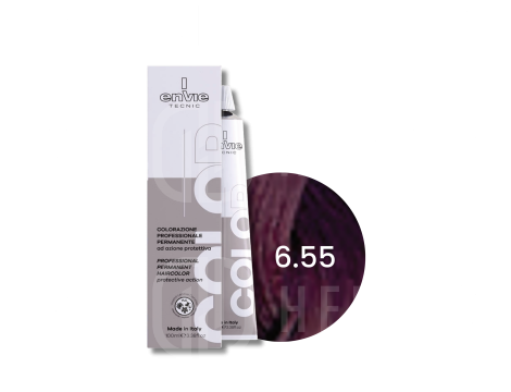 ENVIE HAIR COLOR profesjonalna trwała farba do włosów 100 ml | 6.55