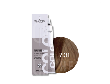 ENVIE HAIR COLOR profesjonalna trwała farba do włosów 100 ml | 7.31