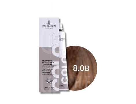 ENVIE HAIR COLOR profesjonalna trwała farba do włosów 100 ml | 8.0B