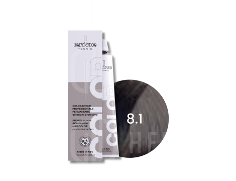 ENVIE HAIR COLOR profesjonalna trwała farba do włosów 100 ml | 8.1