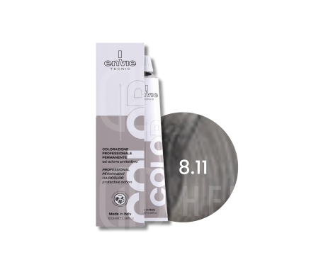 ENVIE HAIR COLOR profesjonalna trwała farba do włosów 100 ml | 8.11