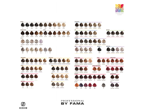 BY FAMA ABSOLUTE profesjonalna trwała farba do włosów 80 ml | mix 0.25 - 3