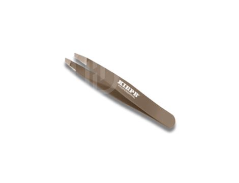 KIEPE DNA K-TWEEZERS pęseta do brwi z etui | Brązowy