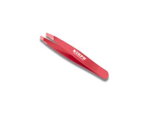 KIEPE DNA K-TWEEZERS pęseta do brwi z etui | Czerwony