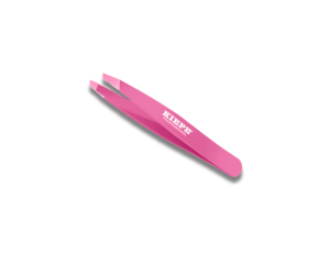 KIEPE DNA K-TWEEZERS pęseta do brwi z etui | Różowy