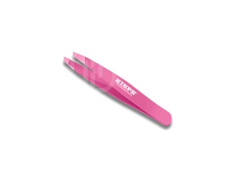 KIEPE DNA K-TWEEZERS pęseta do brwi z etui | Różowy