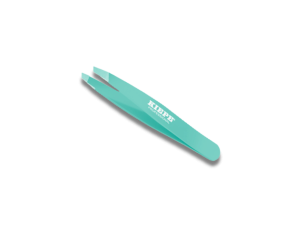 KIEPE DNA K-TWEEZERS pęseta do brwi z etui | Seledynowy