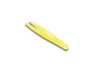 KIEPE DNA K-TWEEZERS pęseta do brwi z etui | Żółty