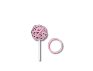 KIEPE LOLLIPOP gumki do włosów lizak 24 szt. | Róż
