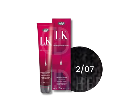 LISAP LK OPC trwała farba do włosów z olejkami 100 ml | 2/07