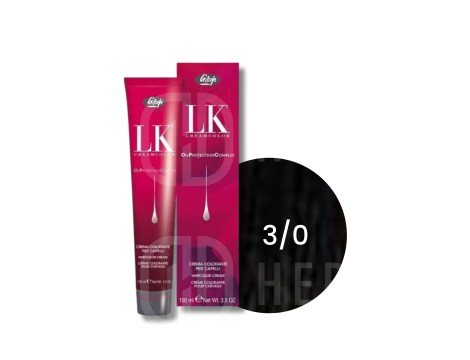 LISAP LK OPC trwała farba do włosów z olejkami 100 ml | 3/0