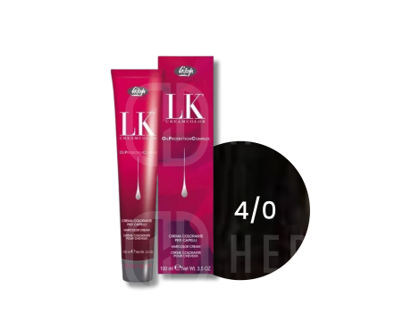 LISAP LK OPC trwała farba do włosów z olejkami 100 ml | 4/0