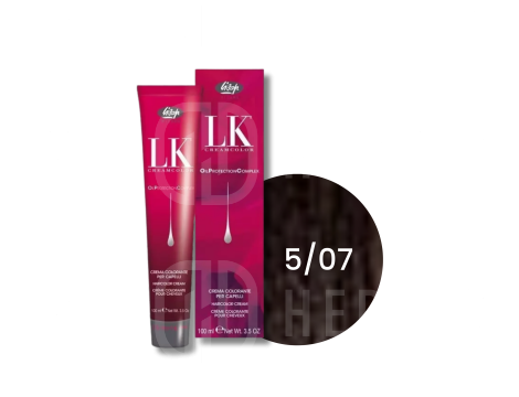 LISAP LK OPC trwała farba do włosów z olejkami 100 ml | 5/07