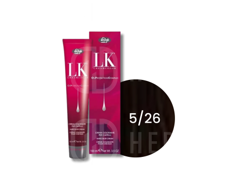 LISAP LK OPC trwała farba do włosów z olejkami 100 ml | 5/26