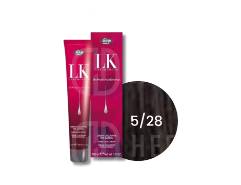 LISAP LK OPC trwała farba do włosów z olejkami 100 ml | 5/28