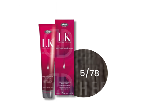 LISAP LK OPC trwała farba do włosów z olejkami 100 ml | 5/78