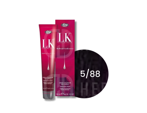 LISAP LK OPC trwała farba do włosów z olejkami 100 ml | 5/88