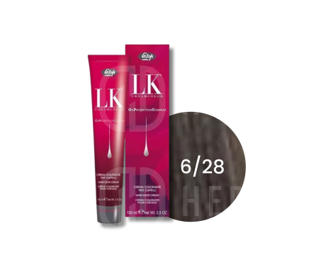 LISAP LK OPC trwała farba do włosów z olejkami 100 ml | 6/28