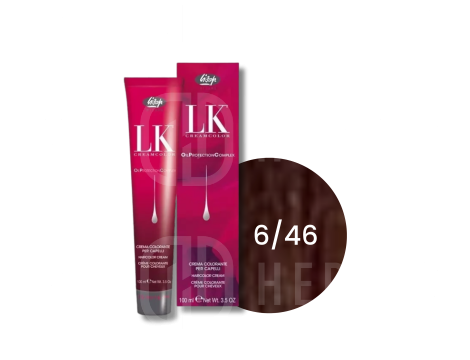 LISAP LK OPC trwała farba do włosów z olejkami 100 ml | 6/46