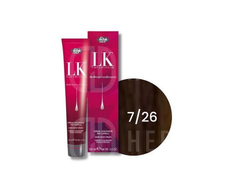 LISAP LK OPC trwała farba do włosów z olejkami 100 ml | 7/26