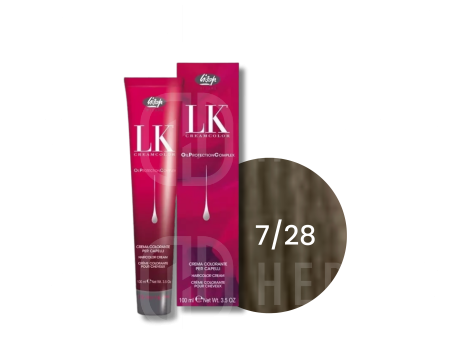 LISAP LK OPC trwała farba do włosów z olejkami 100 ml | 7/28
