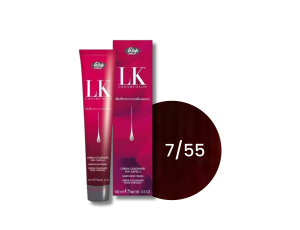 LISAP LK OPC trwała farba do włosów z olejkami 100 ml | 7/55