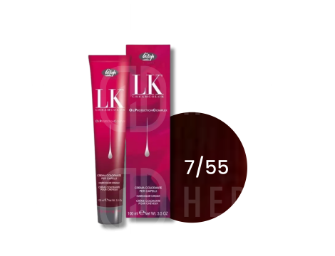 LISAP LK OPC trwała farba do włosów z olejkami 100 ml | 7/55