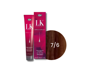 LISAP LK OPC trwała farba do włosów z olejkami 100 ml | 7/6