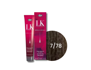 LISAP LK OPC trwała farba do włosów z olejkami 100 ml | 7/78