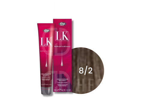 LISAP LK OPC trwała farba do włosów z olejkami 100 ml | 8/2