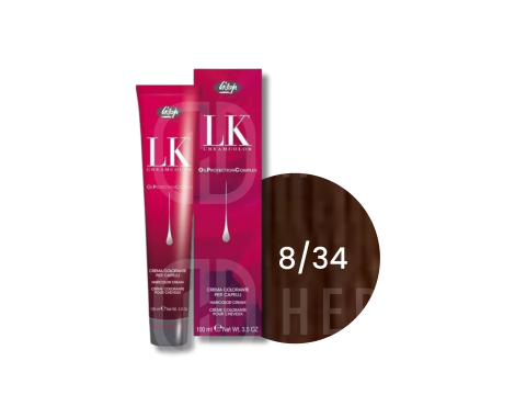 LISAP LK OPC trwała farba do włosów z olejkami 100 ml | 8/34