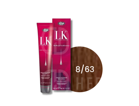 LISAP LK OPC trwała farba do włosów z olejkami 100 ml | 8/63