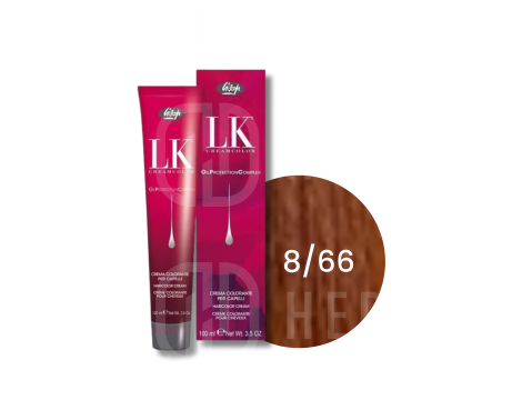 LISAP LK OPC trwała farba do włosów z olejkami 100 ml | 8/66