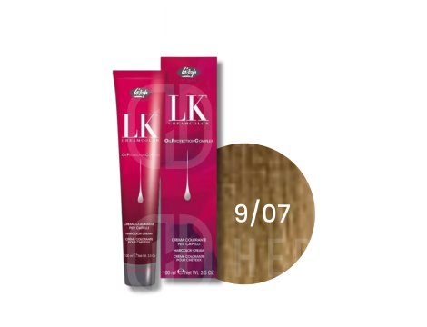 LISAP LK OPC trwała farba do włosów z olejkami 100 ml | 9/07