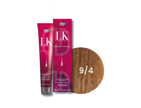 LISAP LK OPC trwała farba do włosów z olejkami 100 ml | 9/4