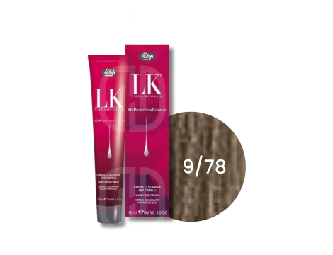 LISAP LK OPC trwała farba do włosów z olejkami 100 ml | 9/78