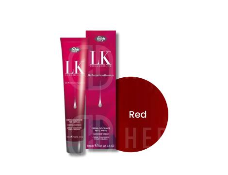 LISAP LK OPC trwała farba do włosów z olejkami 100 ml | Red