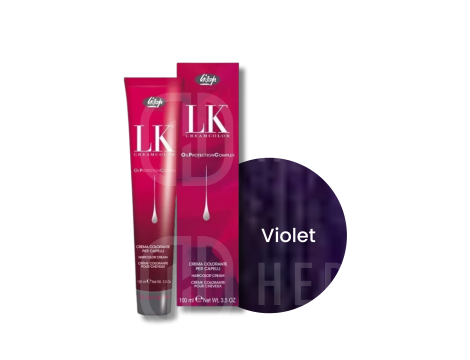 LISAP LK OPC trwała farba do włosów z olejkami 100 ml | Violet