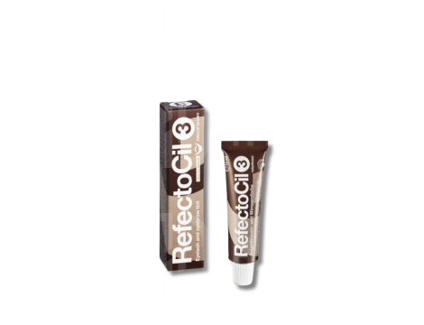 REFECTOCIL henna żelowa do brwi i rzęs 15 ml | 3 Naturalny Brąz