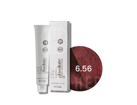 BY FAMA ABSOLUTE profesjonalna trwała farba do włosów 80 ml | 6.56
