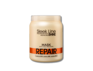 STAPIZ SLEEK LINE REPAIR maska regenerująca z jedwabiem do włosów 1000 ml