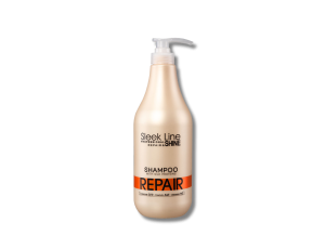STAPIZ SLEEK LINE REPAIR szampon regenerujący z jedwabiem do włosów 1000 ml