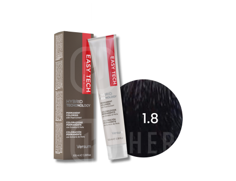 VERSUM EASY TECH profesjonalna trwała farba do włosów 100 ml | 1.8