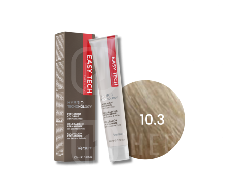 VERSUM EASY TECH profesjonalna trwała farba do włosów 100 ml | 10.3
