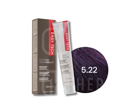 VERSUM EASY TECH profesjonalna trwała farba do włosów 100 ml | 5.22