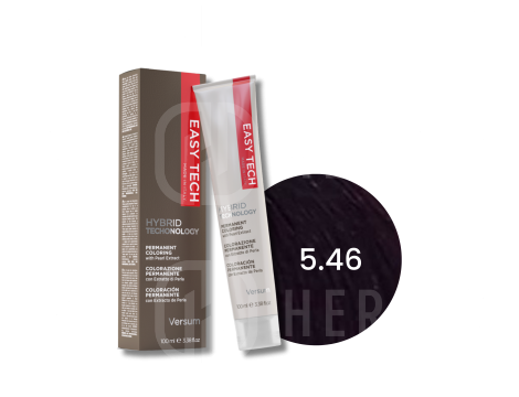 VERSUM EASY TECH profesjonalna trwała farba do włosów 100 ml | 5.46