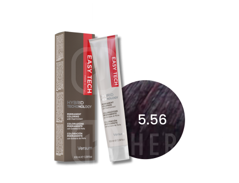 VERSUM EASY TECH profesjonalna trwała farba do włosów 100 ml | 5.56