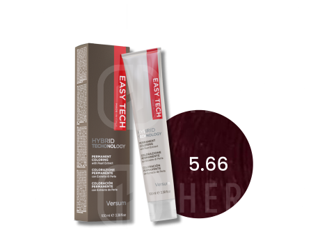VERSUM EASY TECH profesjonalna trwała farba do włosów 100 ml | 5.66